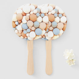 Leque Ventilador da Mão do Chá de fraldas Elefante Balão