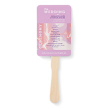 Ventilador de Mão do Programa de Casamento de Abst