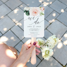 Leque Ventilador do Programa de Casamento de Blooms Blus