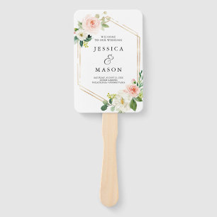 Leque Ventilador do Programa de Casamento de Blush Air