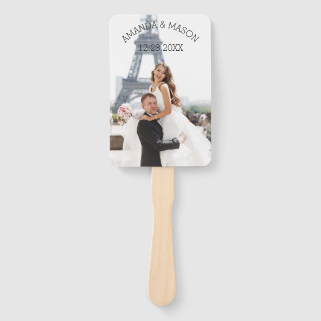 Leque Ventilador do Programa de Casamento de Jornais, Mo (Frente)