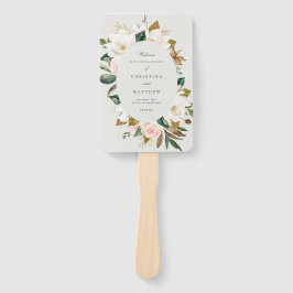 Leque Ventilador do Programa de Casamento Magnolia