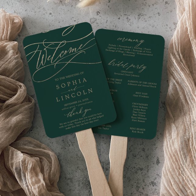 Leque Ventilador do Programa Romântico de Casamento da C (Criador carregado)