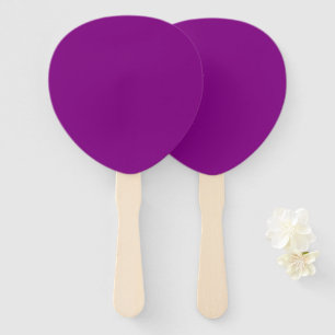 Leque Ventilador do remo roxo clássico para compor de ev