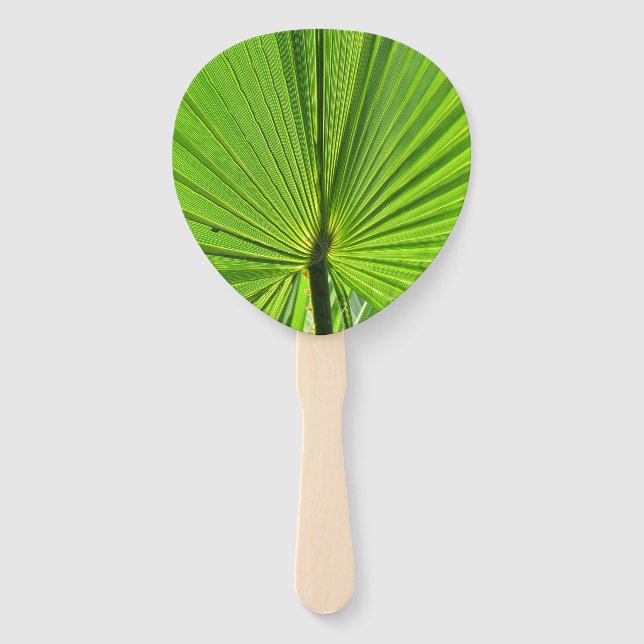 Leque Ventilador - Palm Frond (Frente)