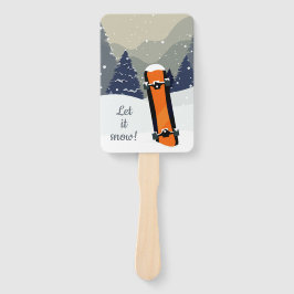 Leque Ventiladores de mão de texto personalizados do Win