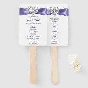 Leque Ventiladores do Programa de Casamento de Cisnes de