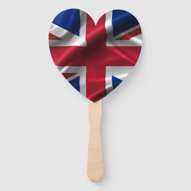 Leque Ventoinhas Manuais - Union Jack (Frente)
