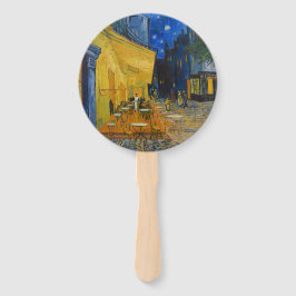 Leque Vincent van Gogh - Cafe Terrace à Noite