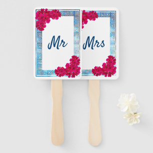 Leque Watercolor Grecian Elegance + Jogo de Casamento Ro