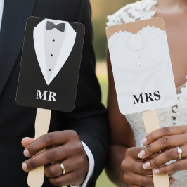 Leque Wedding Dress Tuxedo Mr Mrs Guess Who Game