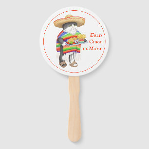 Leque WENDELITO Cinco de Mayo, Ventilador Redondo