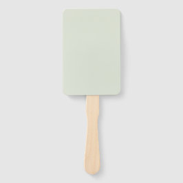 Leque Whisper Green Solid Color