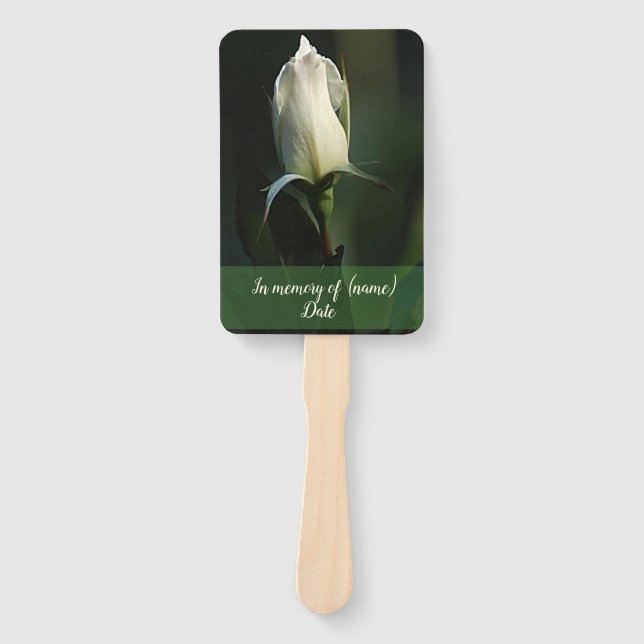 Leque White Rosebud (Frente)