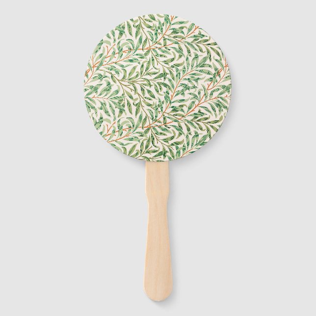 Leque Willow Bough por William Morris (Frente)