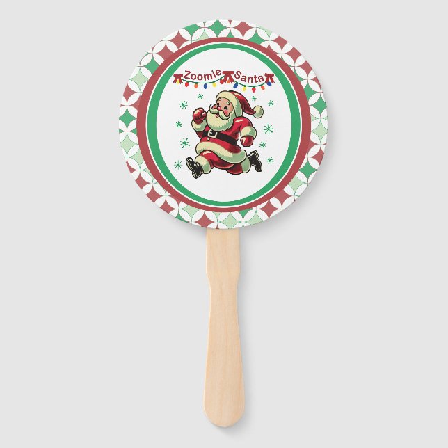 Leque Zoomie Santa Christmas (Frente)