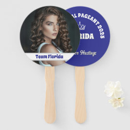 Leques Personalizados para Concurso - Lado Duplo 1