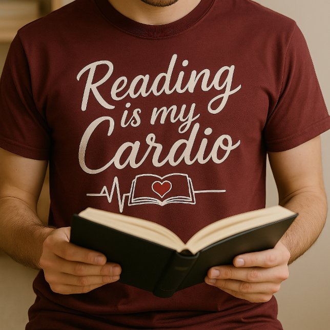 Ler É A Minha Camisa De Cardio - Presente Do Livro (Criador carregado)