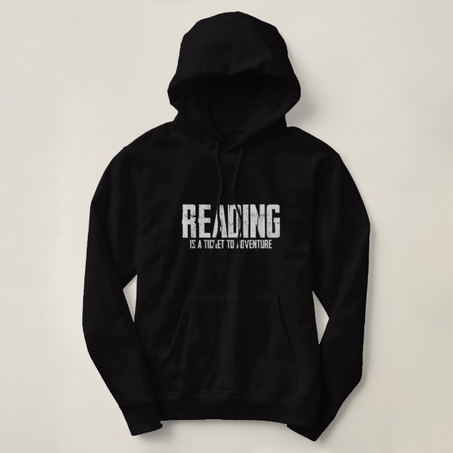 Ler É Um Bilhete Para Afirmar Cópia De Camisa T (Frente do Design)