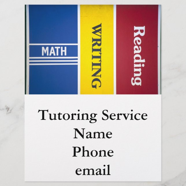 Ler gravar folheto de matemática personalizável (Frente)