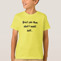 Ler minha camisa de crianças da lista