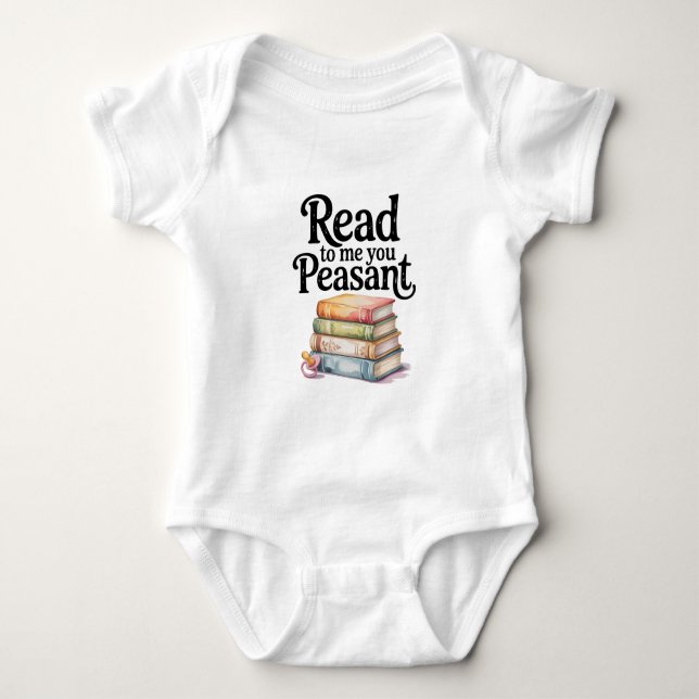 Ler para Mim Você Camponês Camiseta Divertida para (Frente)