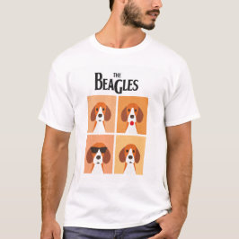 Les Beagles T-shirt graphique