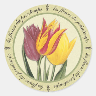 Les Fleurs du Printemps Etiqueta