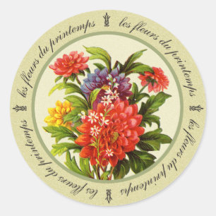Les Fleurs du Printemps Etiqueta