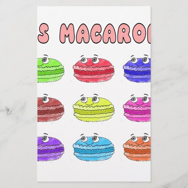 Les Macarons — Cartoon (Frente)