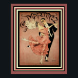 Les Martinez Art Deco Poster de viagens 16 x 20<br><div class="desc">Vintage,  Latino,  Art Deco,  poster Les Martinez.</div>