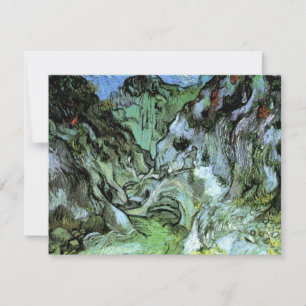 Les Peiroulets Ravine por Vincent van Gogh