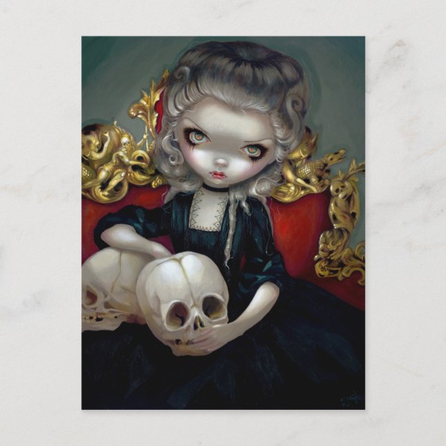 "Les Vampires: Cartão postal Les Crânes (Frente)