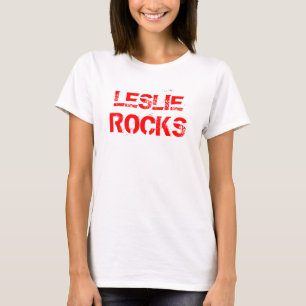 LESLIE, camisetas das ROCHAS