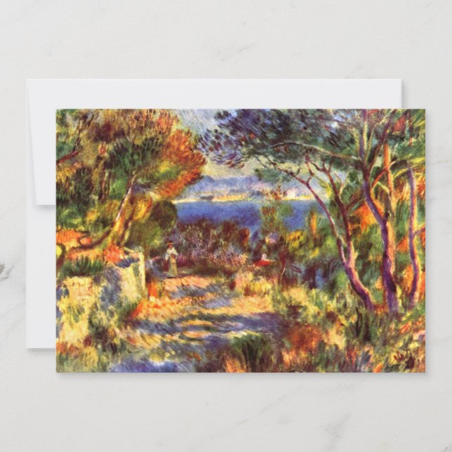 L'Estaque de Pierre Renoir, Impressionismo Vintage (Frente)