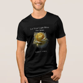 Let Your Light Shine For Jesus T-Shirt by StanVG
