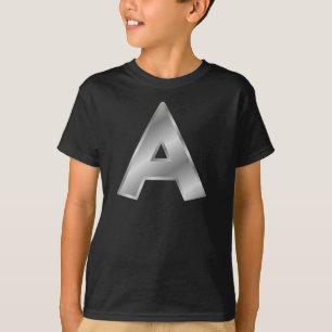 Letra A American Roupa Organic T-Shirt