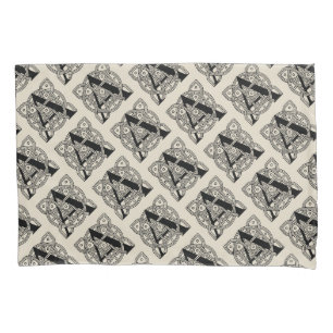 Letra A Vintage Celtic Knot Monograma