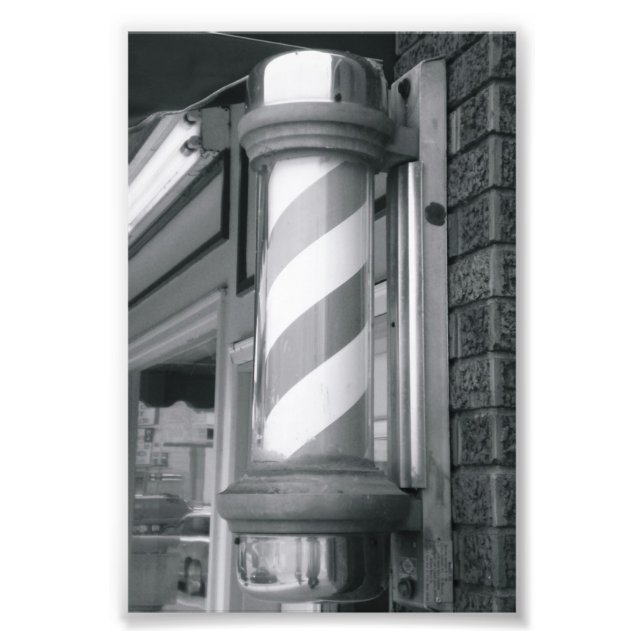 Letra alfabética Fotografia I4 Preto e Branco 4x6 (Frente)