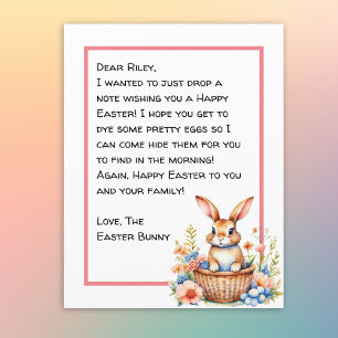 Letra Bunny Felz pascoa Personalizada