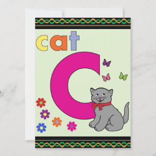 Letra Cat C