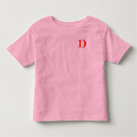 Letra D Camisa