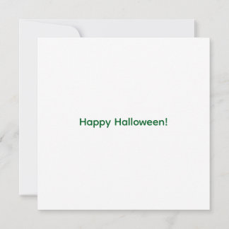 Letra de Halloween que combina com a natureza