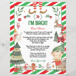 Letra de Natal de Regresso de Elf Cute