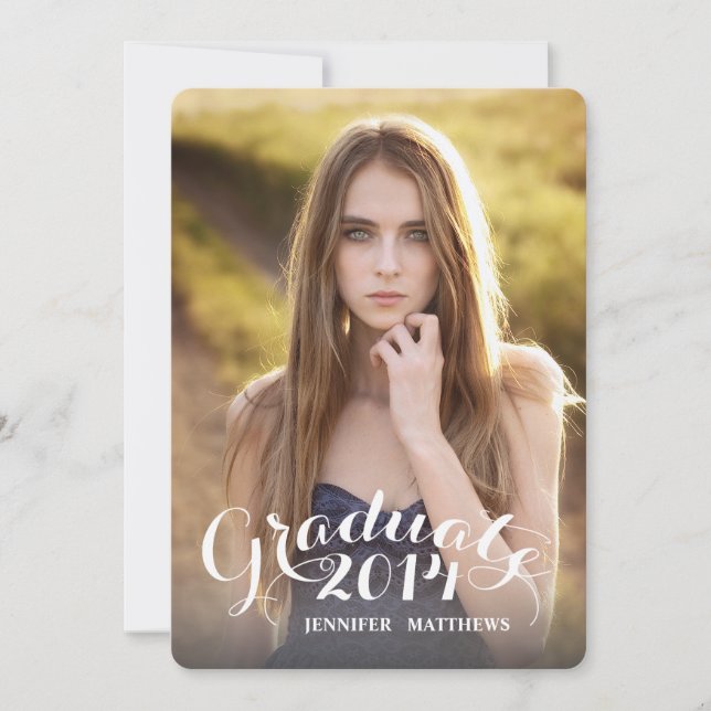 Letra doce| Convite à Festa de formatura (Frente)