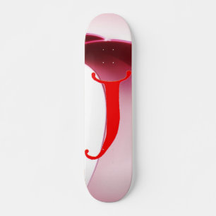 Letra J skateboard