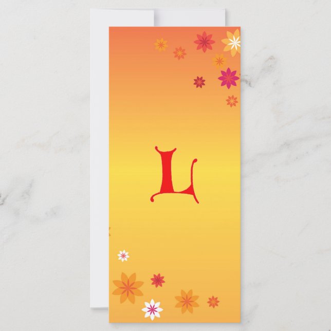 Letra L Book Mark (Frente)