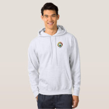 Letra NEGRA do Rio Índio Pullover Hoodie