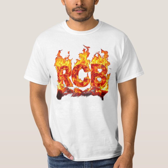Letra Unisex Fire - Camisa RCB (Frente)
