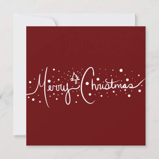 Letras de Feliz Natal e Família Bebê   (Frente)